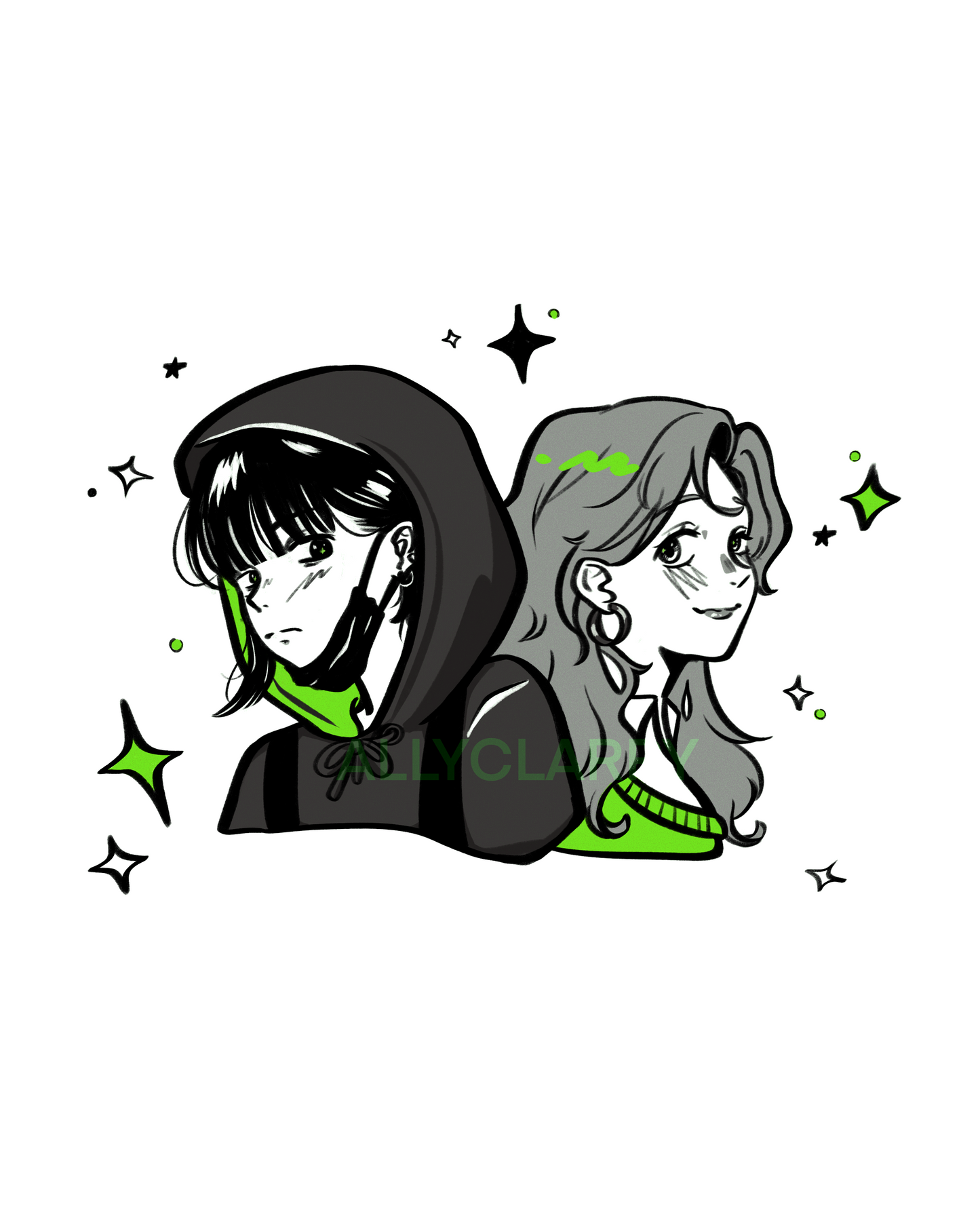 The Guy She Was Interested In Wasn’t A Guy After All (Green Yuri) T-Shirt