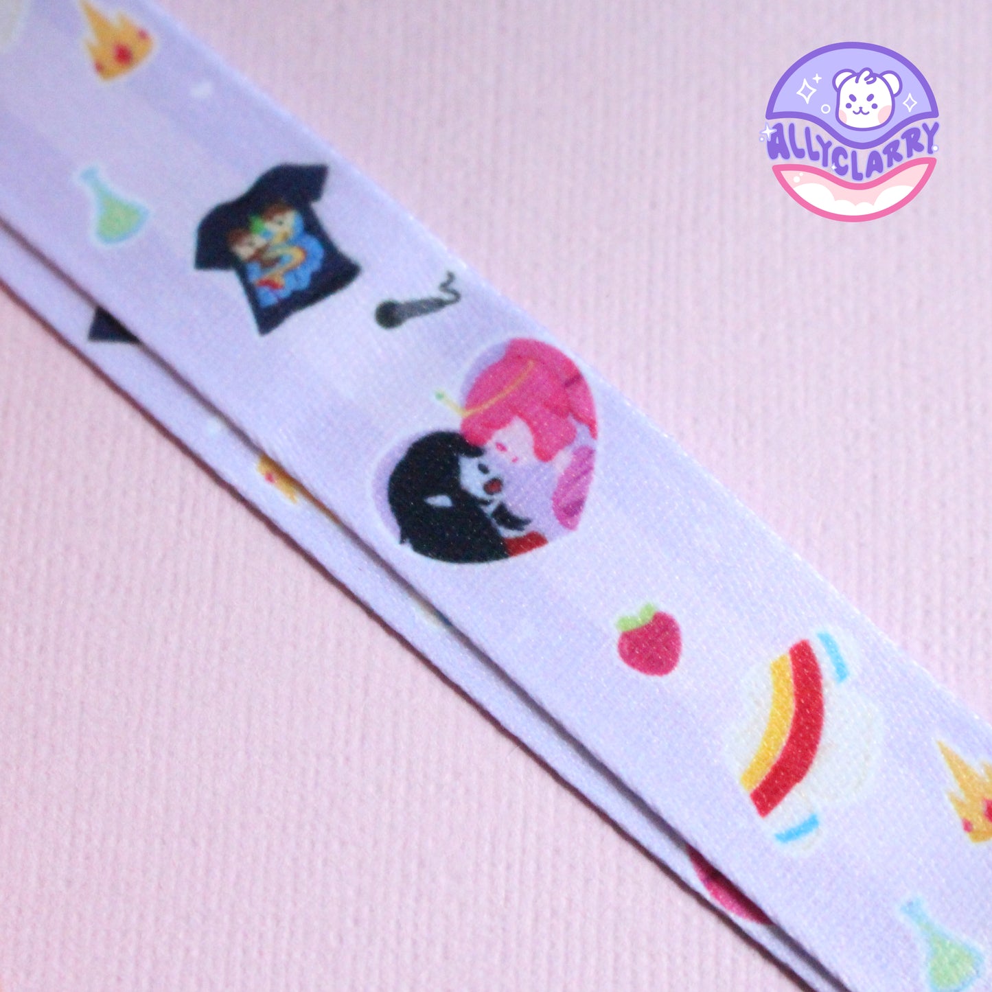 Bubblegum Marceline (Bubbline) Lanyard Acrylic Charm