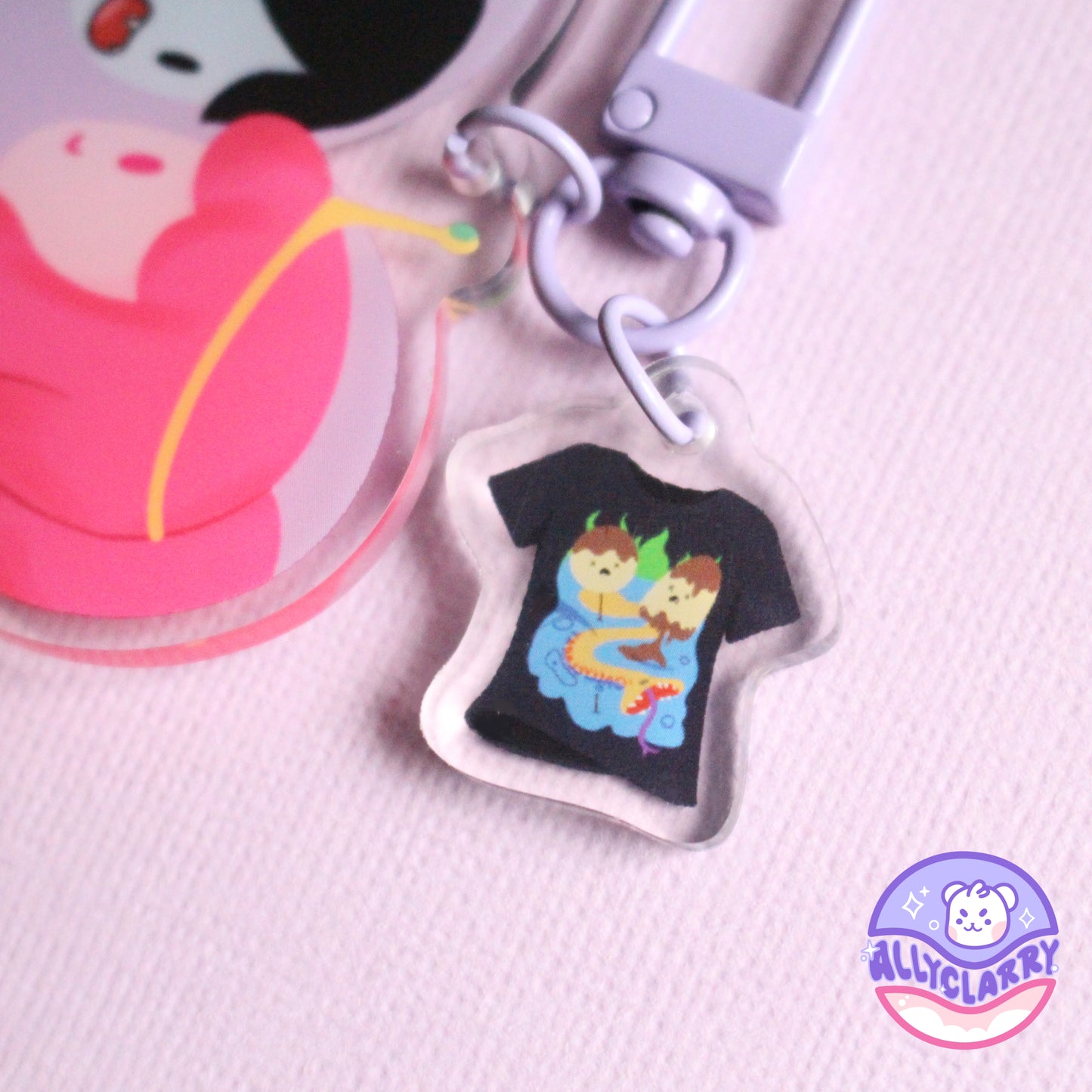 Bubblegum Marceline (Bubbline) Lanyard Acrylic Charm
