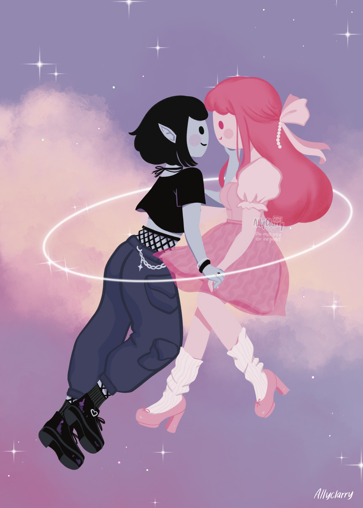 Bubbline Art Print