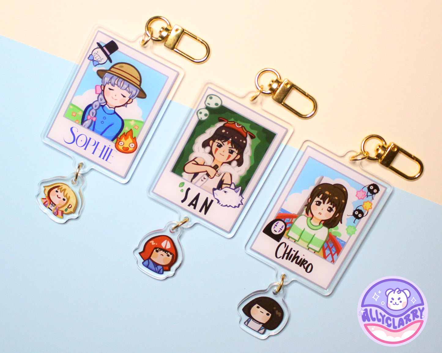 Chihiro & Haku Connect Acrylic Charm