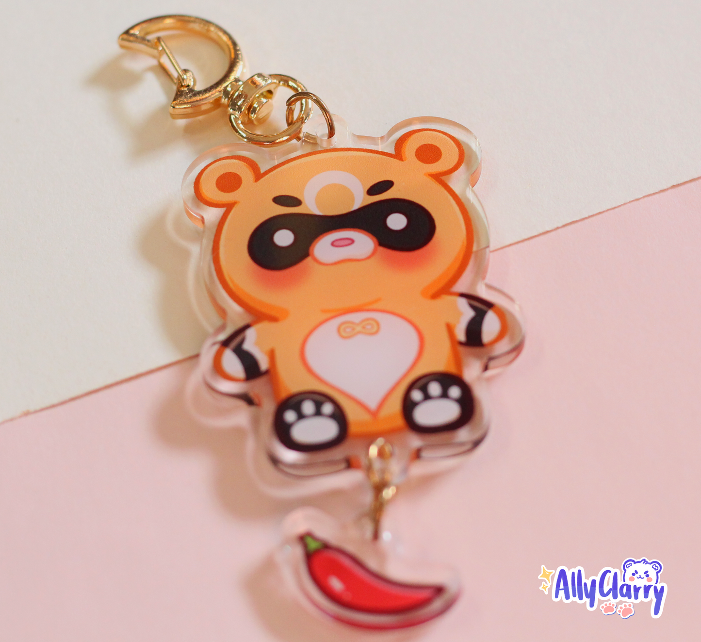 Genshin Impact Guoba Connect Acrylic Charm