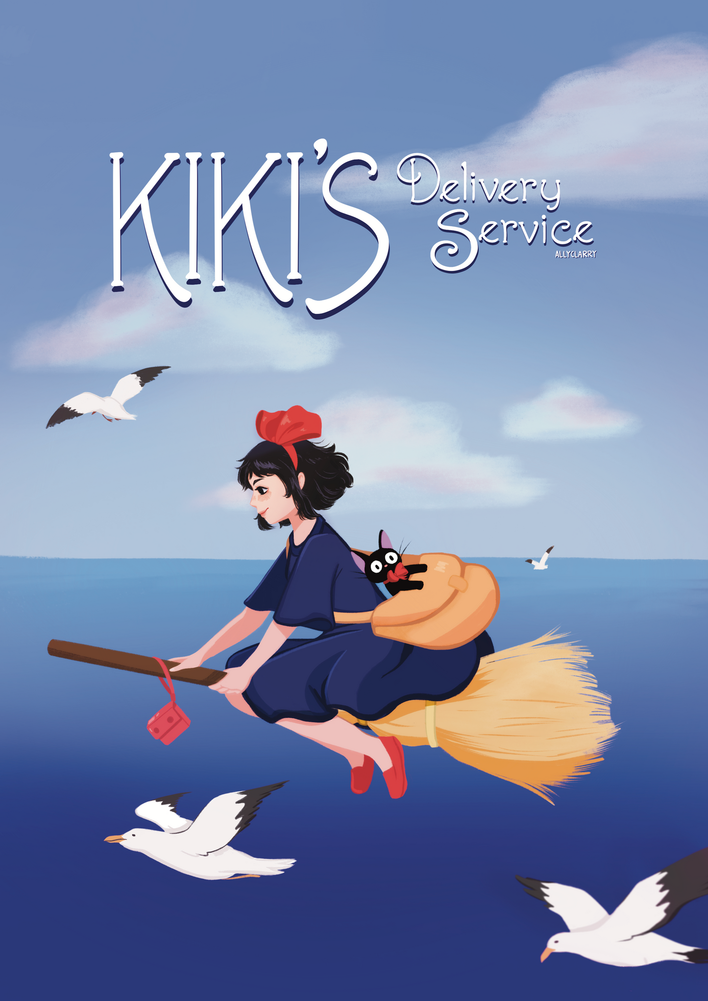Kiki's Delivery Service Art Print