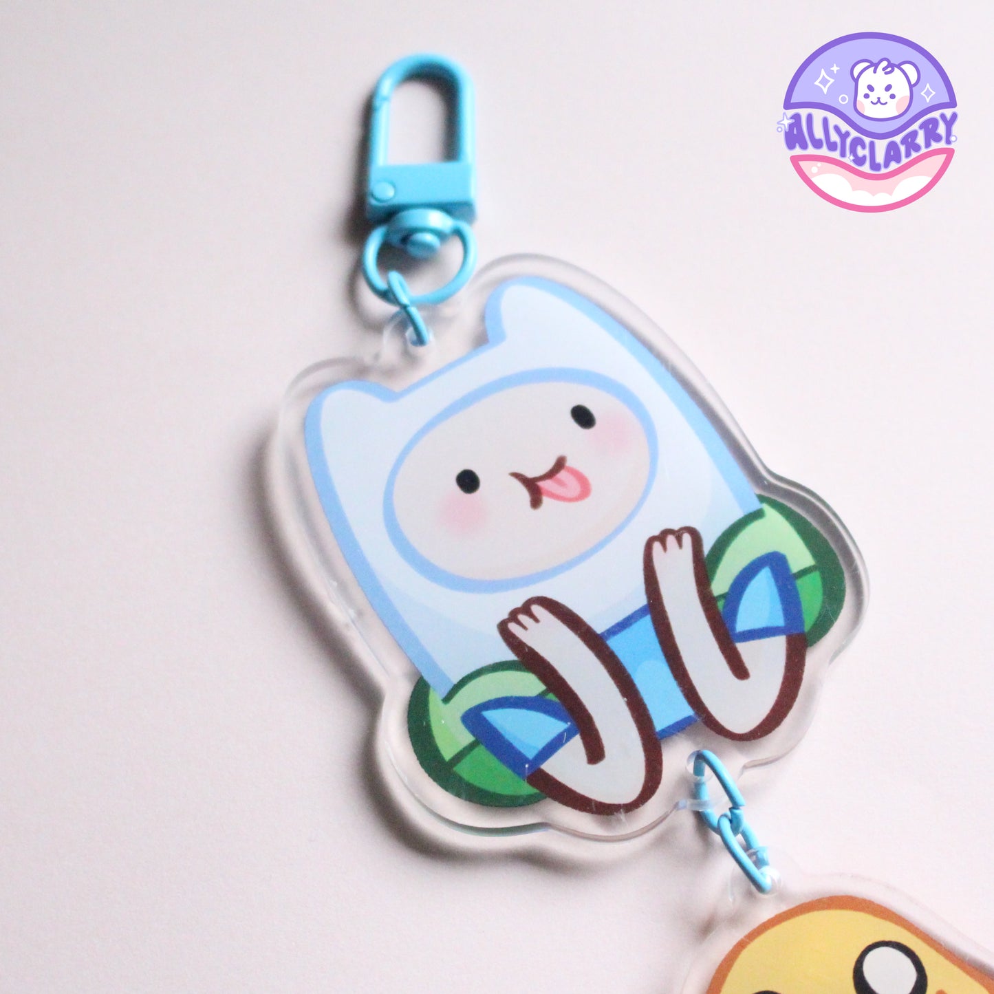 Finn and Jake Connect Acrylic Charm