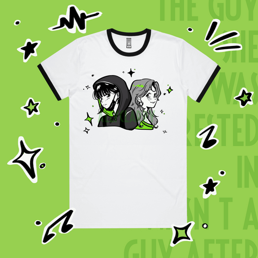The Guy She Was Interested In Wasn’t A Guy After All (Green Yuri) T-Shirt