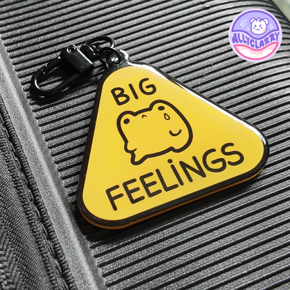 Big Feelings Frog Acrylic Charm