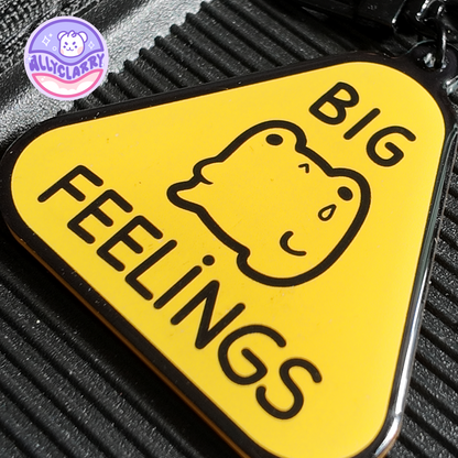 Big Feelings Frog Acrylic Charm