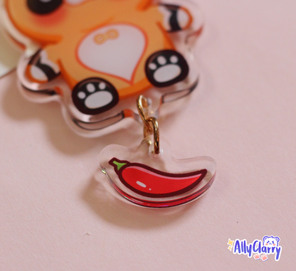 Genshin Impact Guoba Connect Acrylic Charm