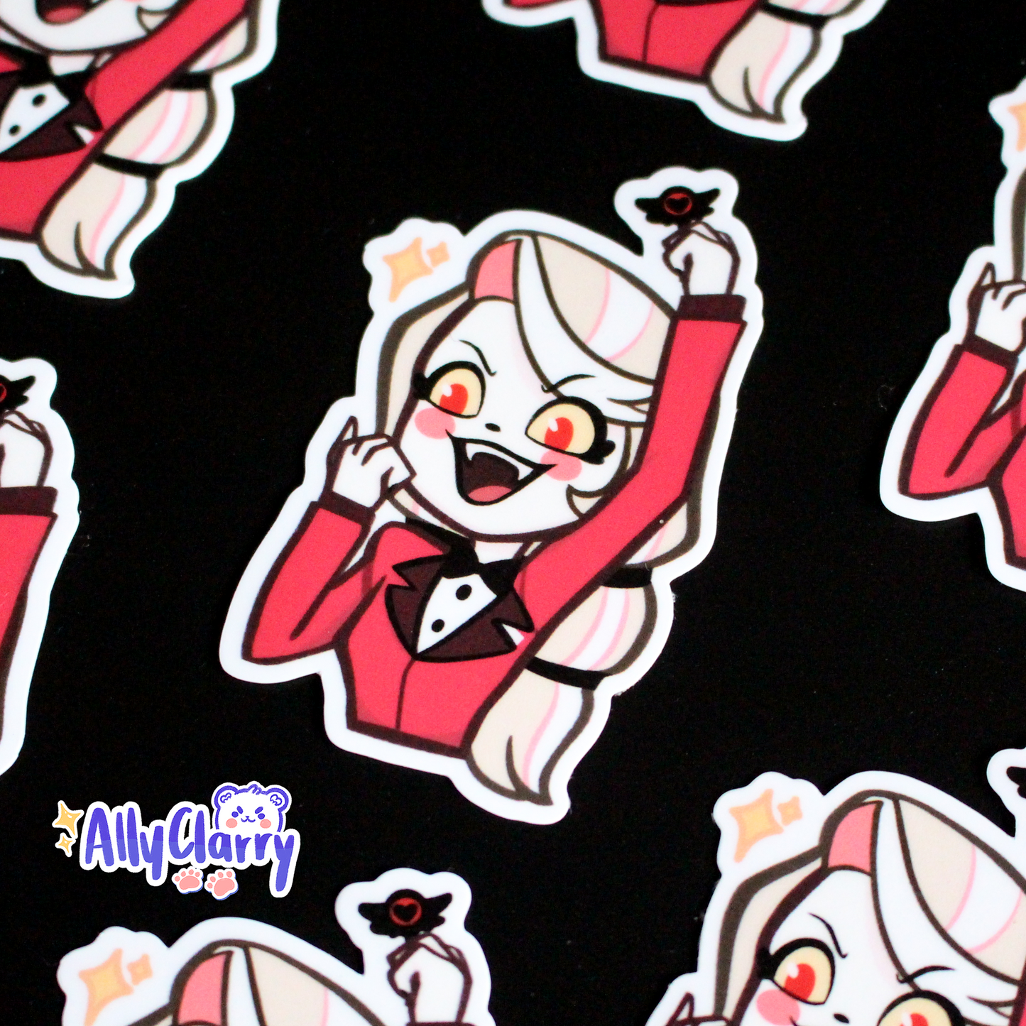 Hazbin Hotel Crew vinyl stickers