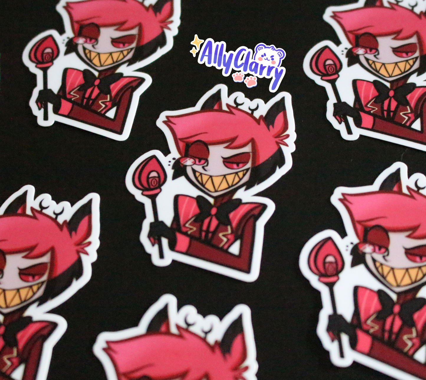 Hazbin Hotel Crew vinyl stickers