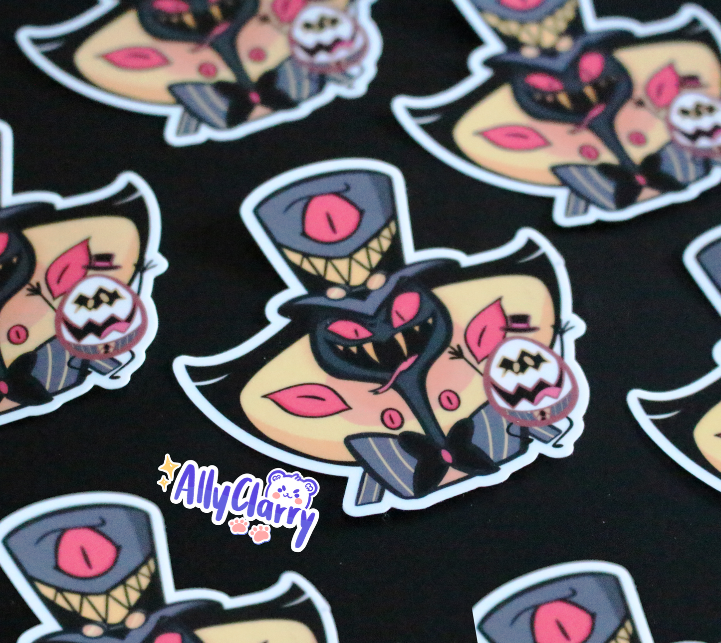 Hazbin Hotel Crew vinyl stickers