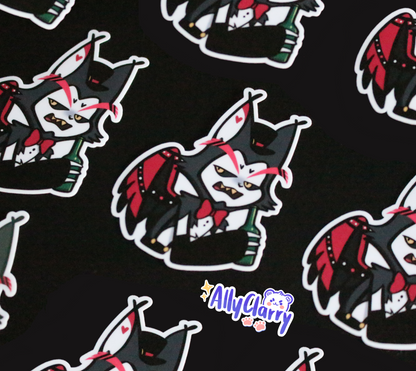 Hazbin Hotel Crew vinyl stickers