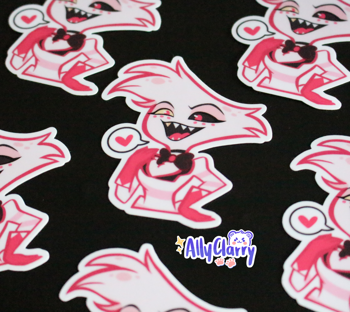 Hazbin Hotel Crew vinyl stickers