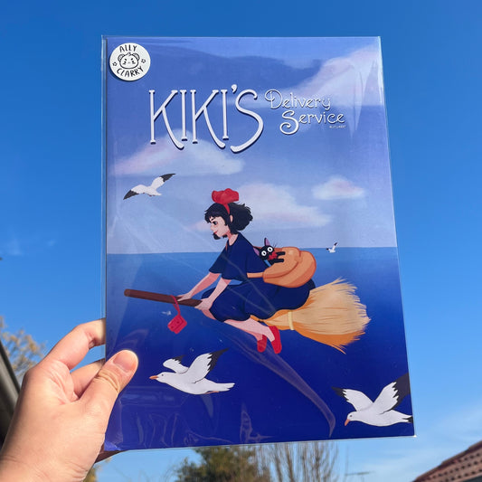Kiki's Delivery Service Art Print