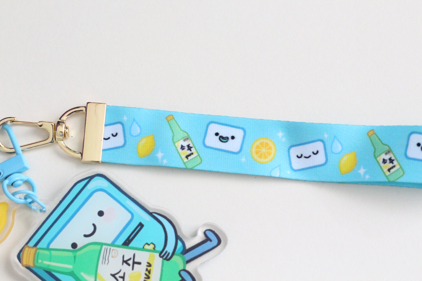 BMO Yuzu Soju Lanyard Acrylic Charm