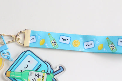 BMO Yuzu Soju Lanyard Acrylic Charm