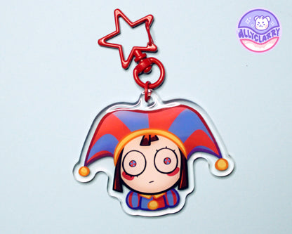 Pomni  Acrylic Charm