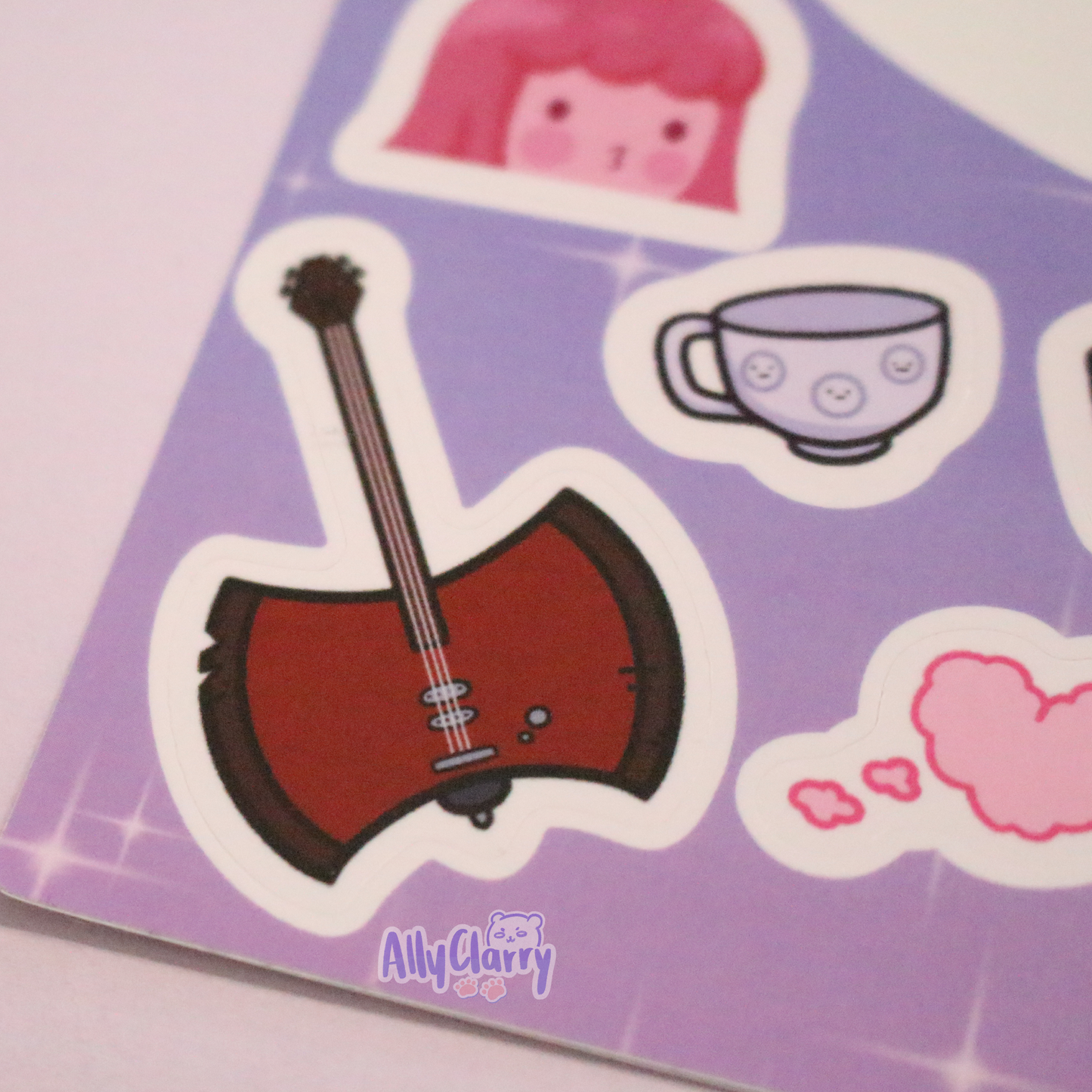 Best couple Bubbline sticker sheet