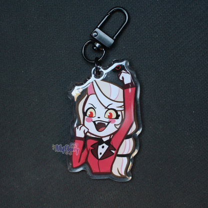 Hazbin Hotel Crew Acrylic Charm