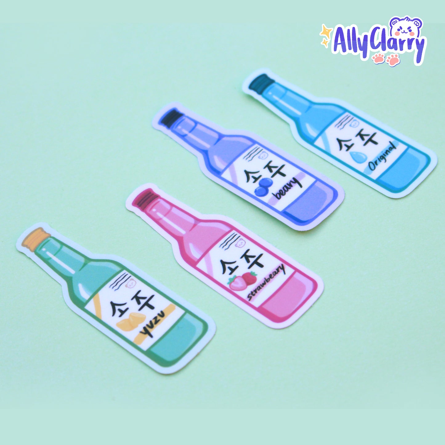 Soju Pack Variety vinyl stickers