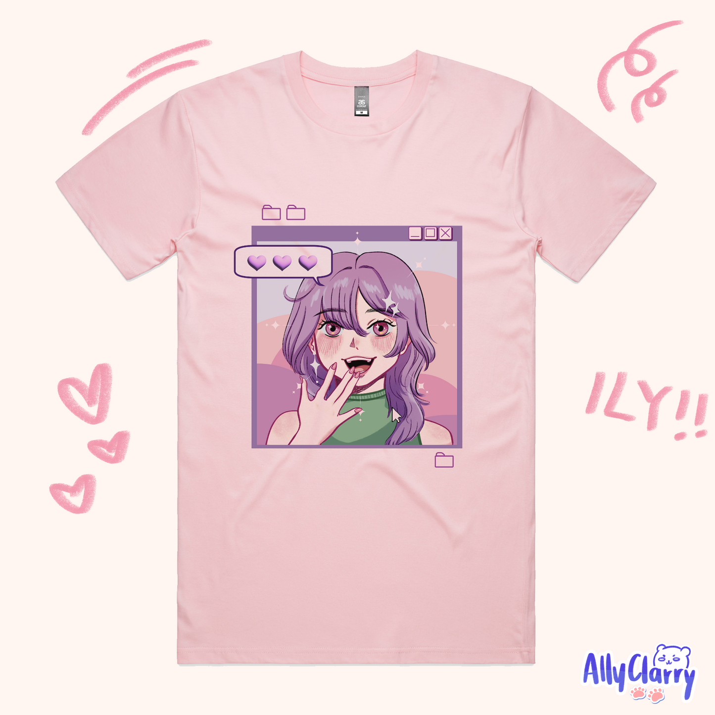 Windows Girl in Love T-Shirt