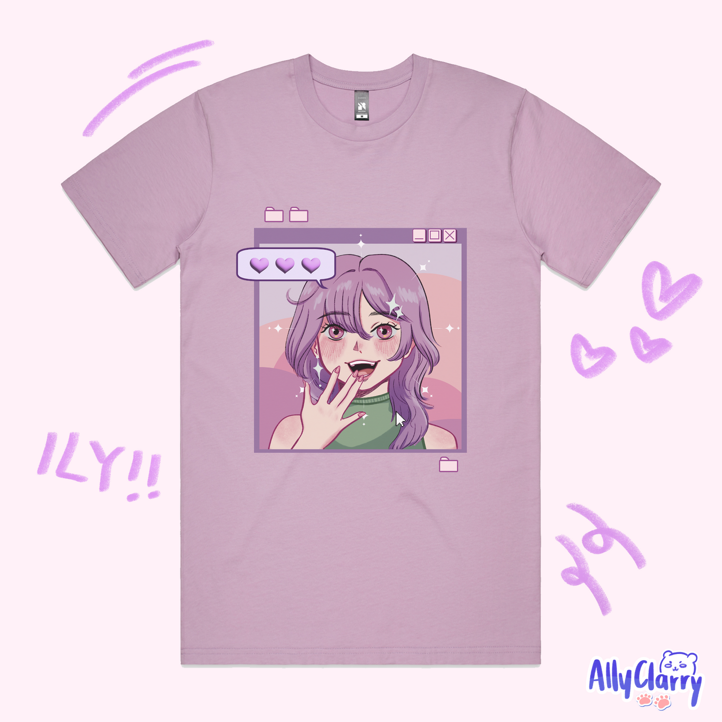 Windows Girl in Love T-Shirt